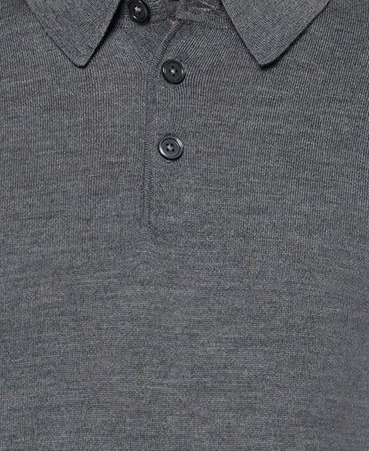 Langarm-Woll-Polo