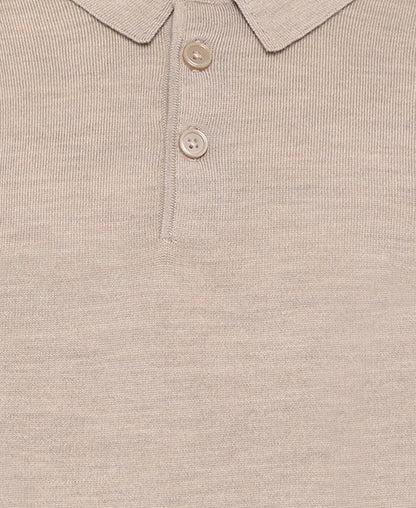 Langarm-Woll-Polo
