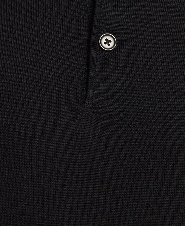 Langarm-Woll-Polo