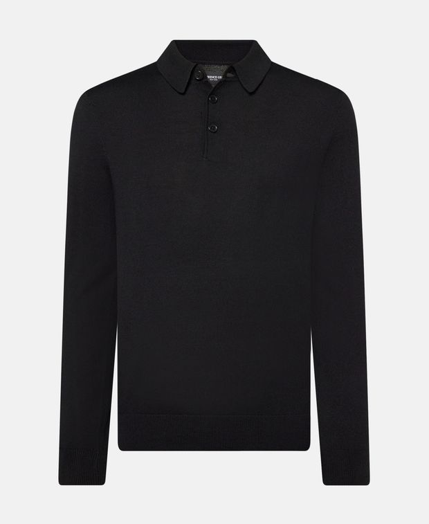 Langarm-Woll-Polo