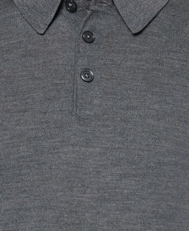 Langarm-Woll-Polo