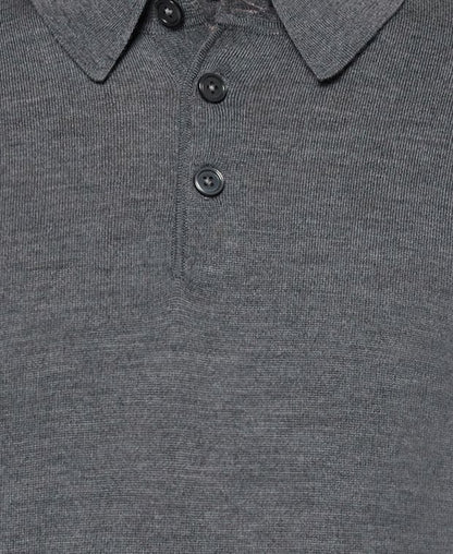 Langarm-Woll-Polo