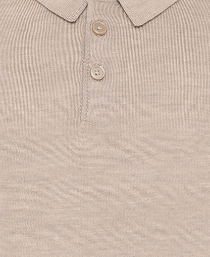 Langarm-Woll-Polo