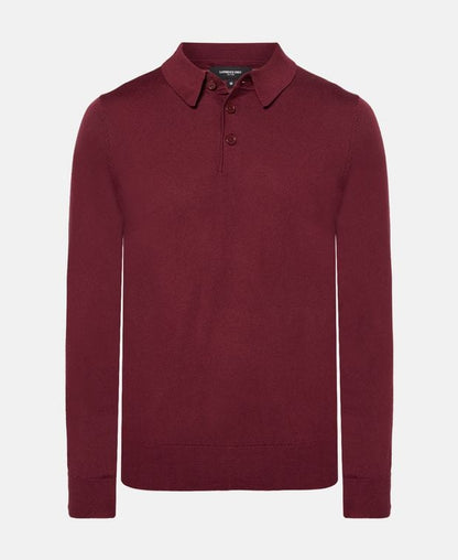 Langarm-Woll-Polo