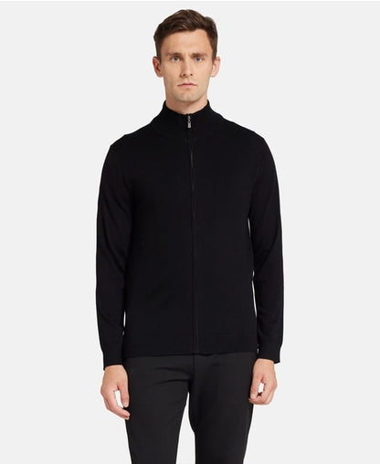 Woll-Strickjacke