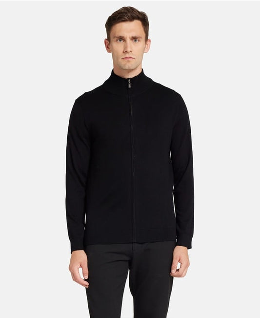 Woll-Strickjacke
