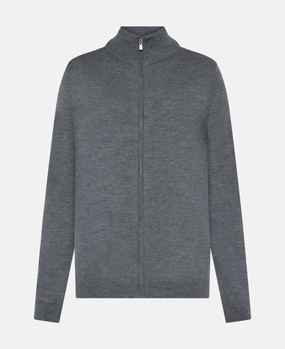 Woll-Strickjacke