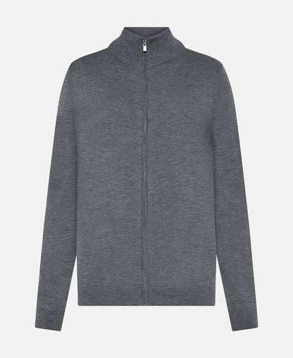 Woll-Strickjacke