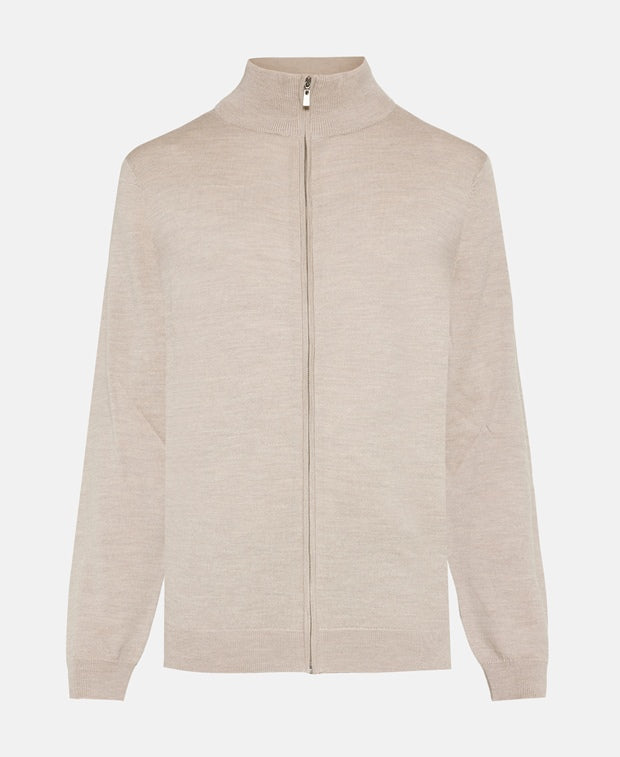 Woll-Strickjacke