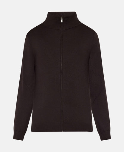 Woll-Strickjacke