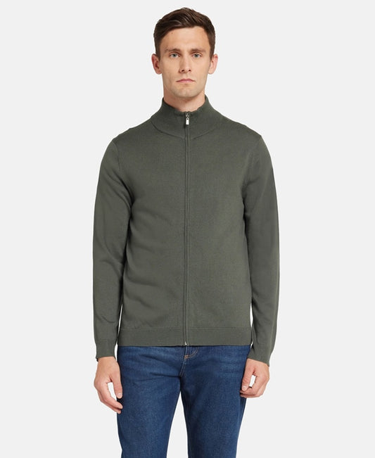 Woll-Strickjacke