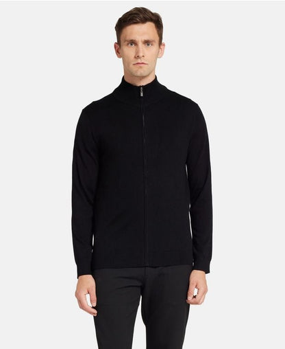 Woll-Strickjacke