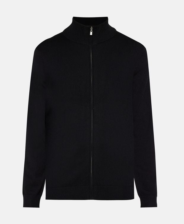 Woll-Strickjacke