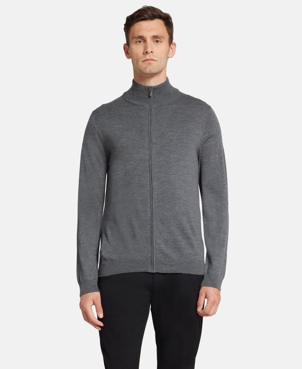 Woll-Strickjacke