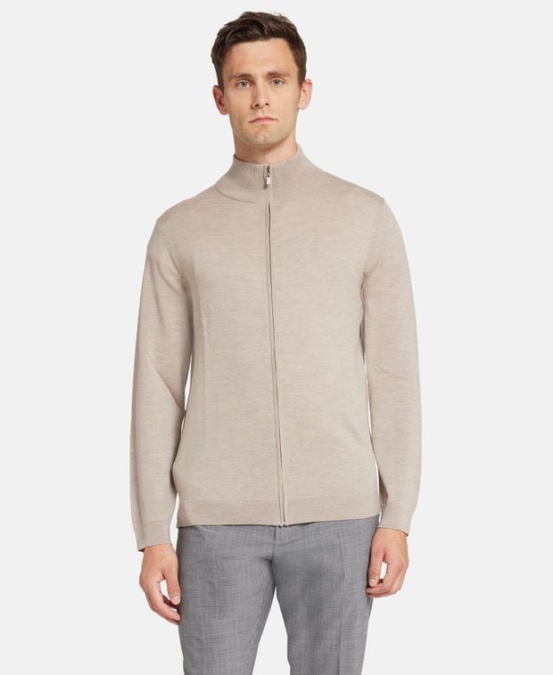 Woll-Strickjacke