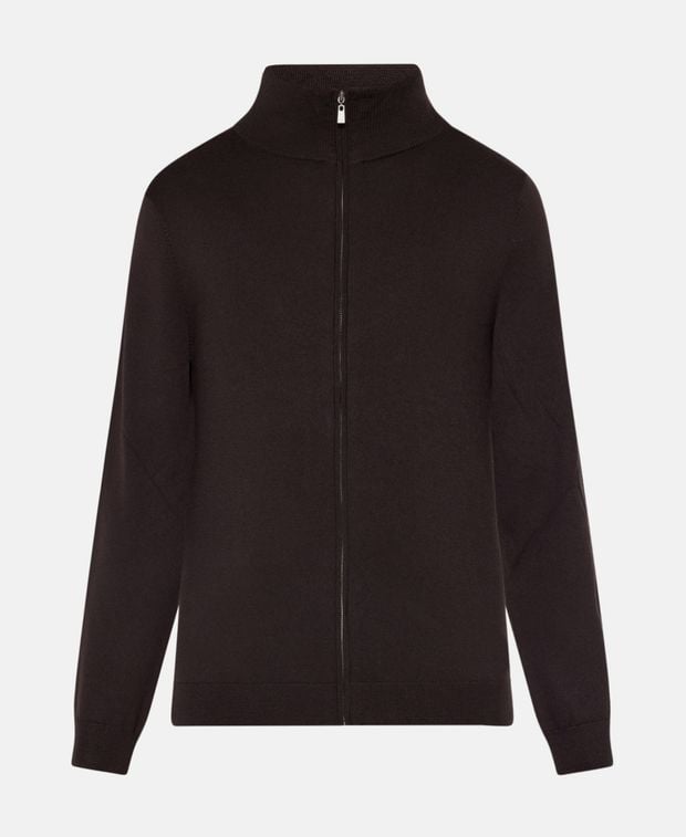 Woll-Strickjacke