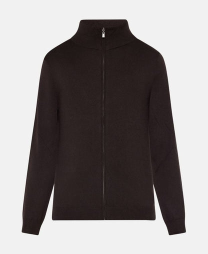 Woll-Strickjacke