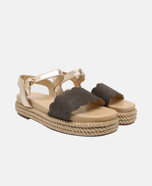 Plateau-Sandalen