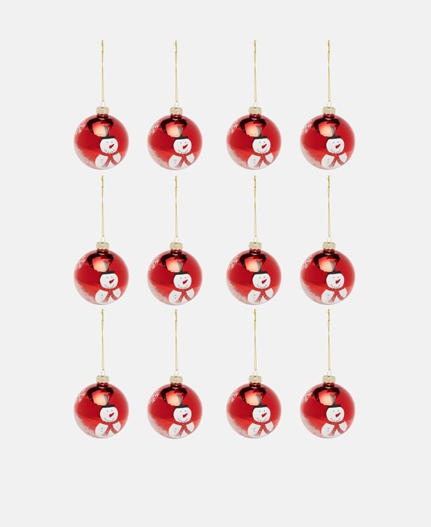 Weihnachtskugeln, 12er-Set