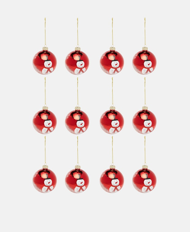 Weihnachtskugeln, 12er-Set