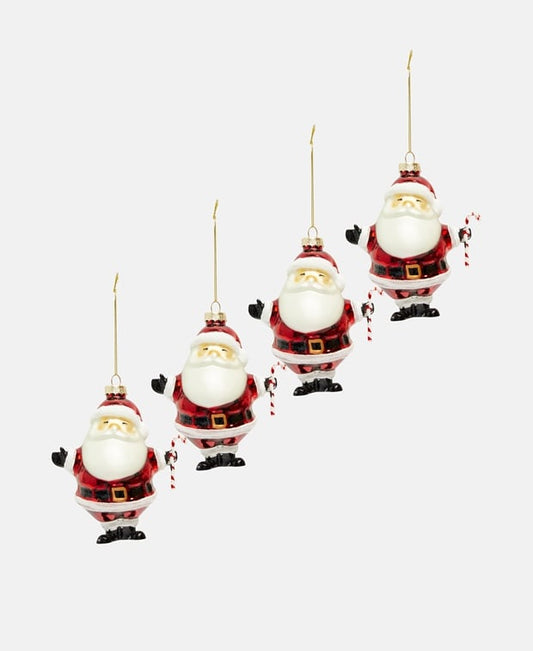 Weihnachtskugeln, 4er-Set