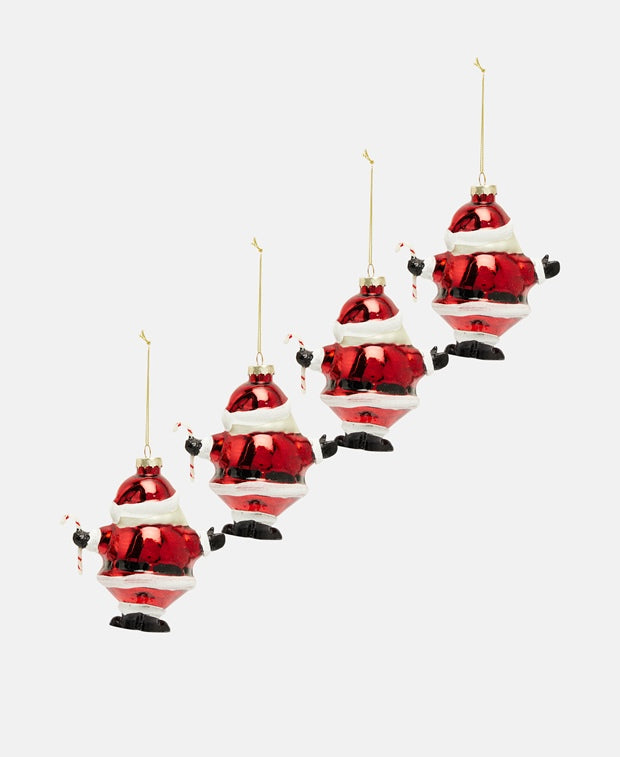 Weihnachtskugeln, 4er-Set