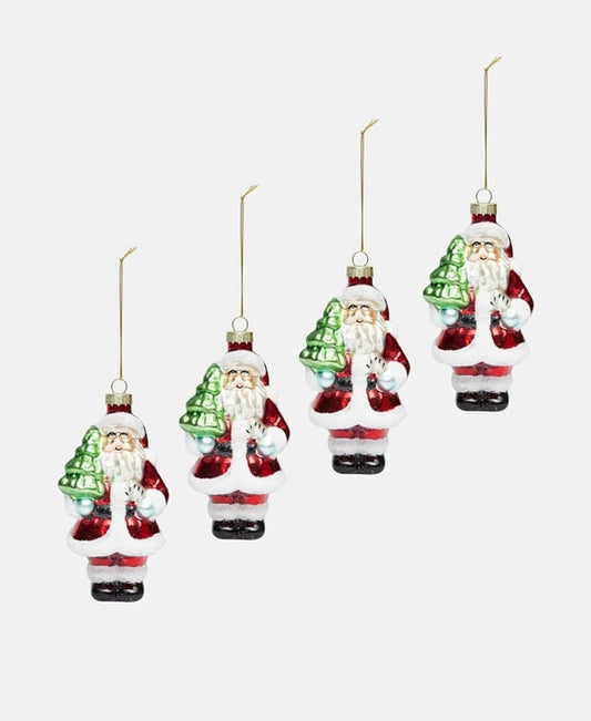 Weihnachtskugeln, 4er-Set