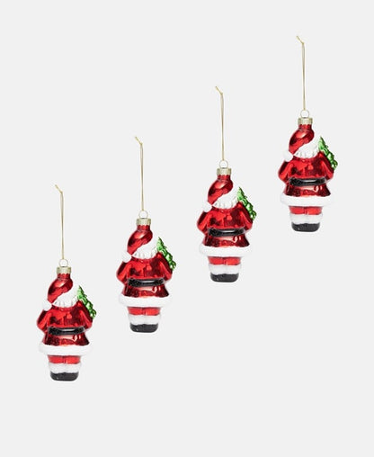 Weihnachtskugeln, 4er-Set