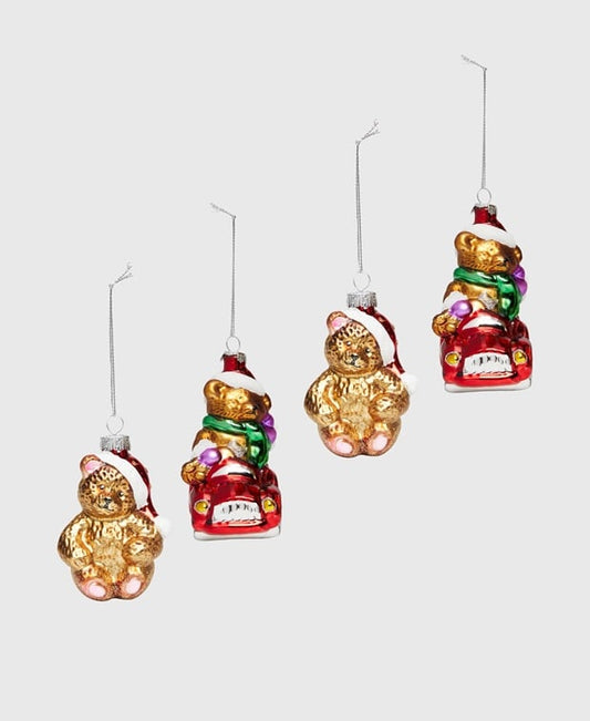 Weihnachtskugeln, 4er-Set