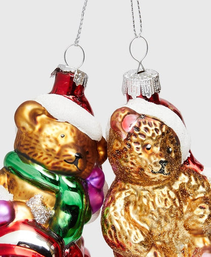 Weihnachtskugeln, 4er-Set
