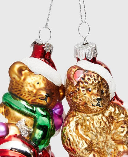 Weihnachtskugeln, 4er-Set