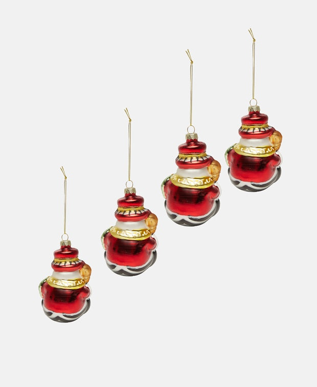 Weihnachtskugeln, 4er-Set