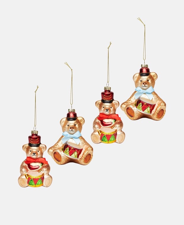 Weihnachtskugeln, 4er-Set