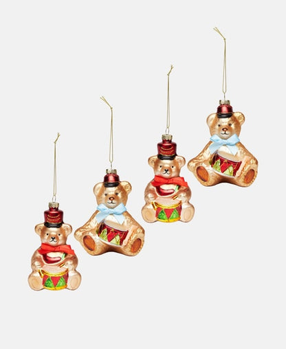 Weihnachtskugeln, 4er-Set