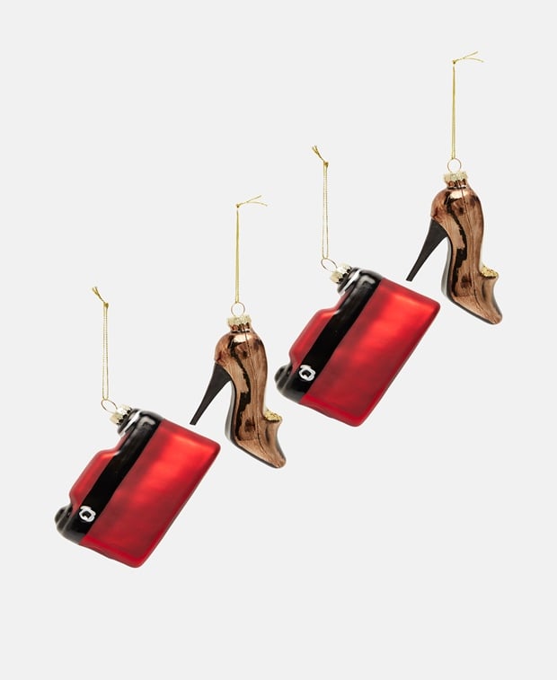 Weihnachtskugeln, 4er-Set