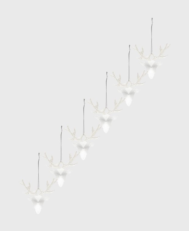 Weihnachtskugeln, 6er-Set