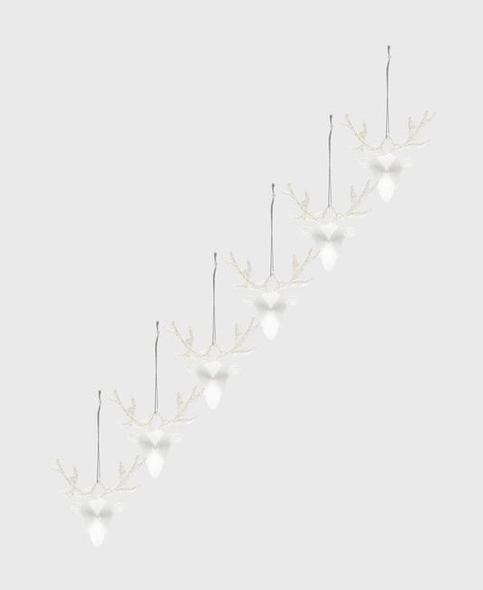 Weihnachtskugeln, 6er-Set