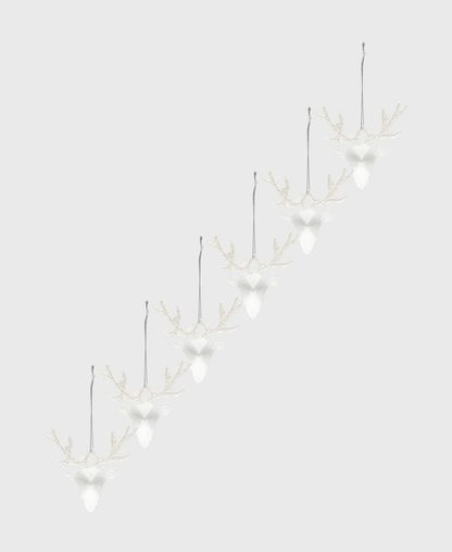 Weihnachtskugeln, 6er-Set