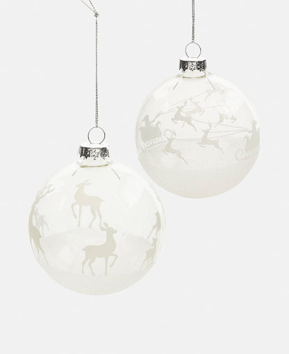 Weihnachtskugeln, 8er-Set
