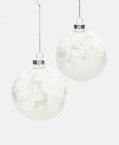 Weihnachtskugeln, 8er-Set