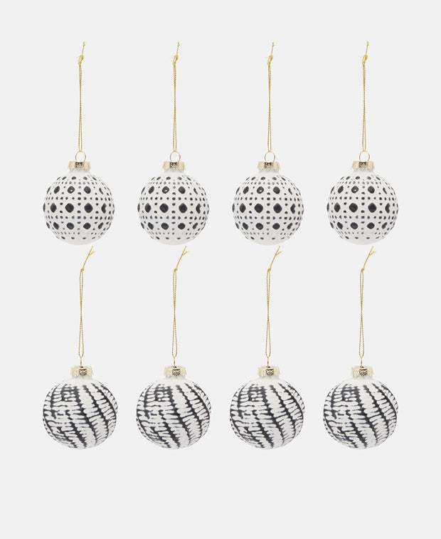 Weihnachtskugeln, 8er-Set