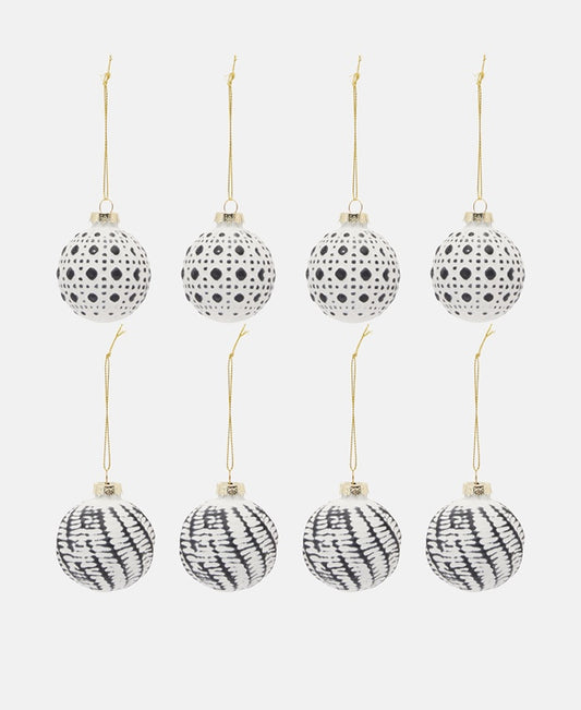 Weihnachtskugeln, 8er-Set