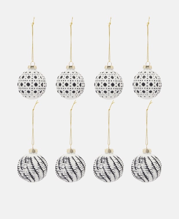 Weihnachtskugeln, 8er-Set