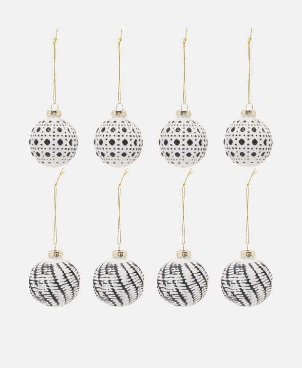 Weihnachtskugeln, 8er-Set