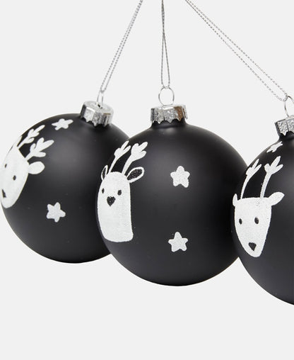Weihnachtskugeln, 6er-Set