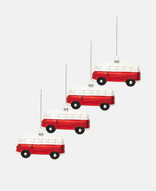 Weihnachtskugeln, 4er-Set
