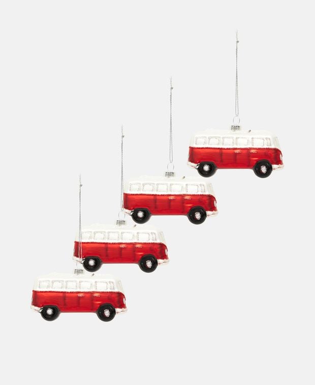 Weihnachtskugeln, 4er-Set