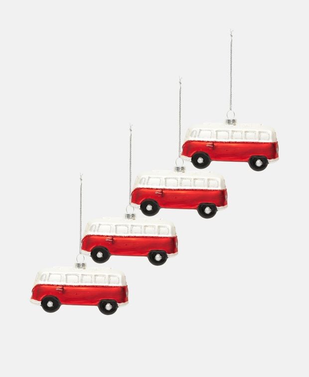 Weihnachtskugeln, 4er-Set