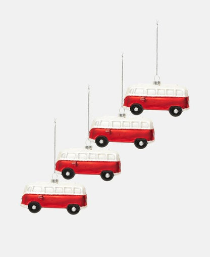 Weihnachtskugeln, 4er-Set