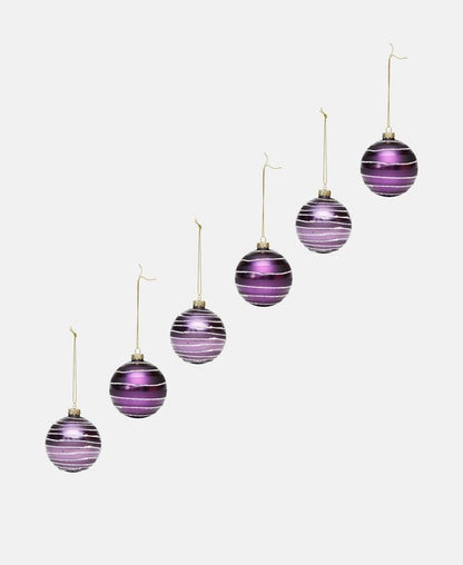 Weihnachtskugeln, 6er-Set